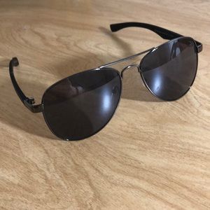 Aeropostale Black/dark grey Aviator Sunglasses